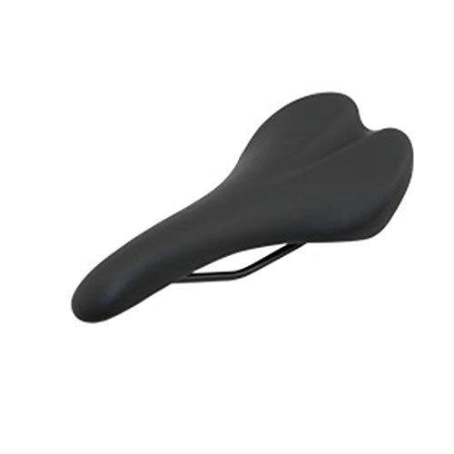 Mountain Bike Seat : WZYJ bicycle saddle hollow comfortable bicycle saddle breathable comfort suitable for men and women road bike mountain bike, Black