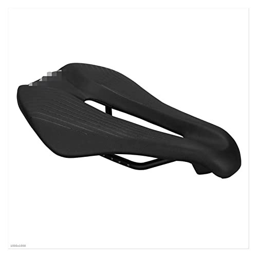 Mountain Bike Seat : XINGHUA wangzai store Bicycle Seat Cushion New Riding Equipment Comfortable And Breathable Seat Road Bike Saddle Mountain Bike Accessories (Color : Black)