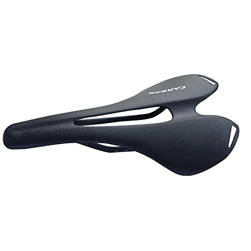 Mountain Bike Seat : XINKO Bicycle saddle 2021 ultralight 3K full carbon fiber bicycle saddle road mountain bike bicycle accessories frosted / glossy 275 * 143 bicycle saddle