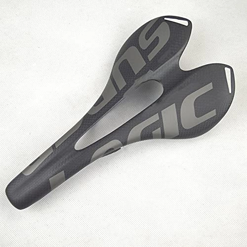 Mountain Bike Seat : XINKONG Bicycle seat Carbon Saddle Ultralight Breathable Bicycle Saddle Parts Cycling Bike Saddles For MTB Road Fold Bike Front Seat Mat 110g
