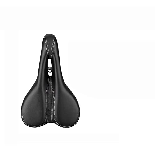Mountain Bike Seat : xinlinlin Bicycle Saddle MTB Mountain Road Bike Seat PU Breathable Comfortable Soft Cushion for Shimano Accessories (Color : D)