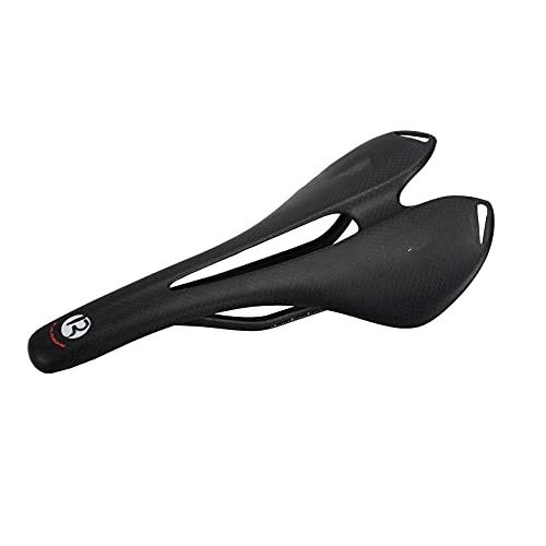 Mountain Bike Seat : XINTENG Bicycle seat 2021 ultralight 3K full carbon fiber bicycle saddle road mountain bike bicycle accessories frosted / glossy 275 * 143 bicycle saddle
