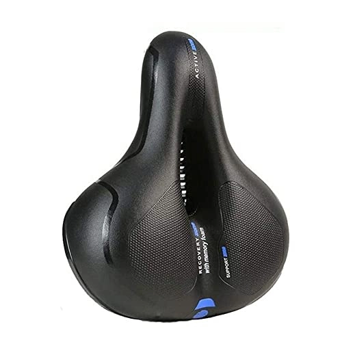 Mountain Bike Seat : XYXZ Bike Saddle Seat Comfortable Universal Fit For Indoor Outdoor Bikes Seat Waterproof Wide Bicycle Saddle Memory Foam Padded Soft Bike Cushion With Bicycle Seat 824