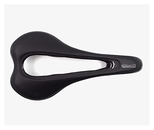 Mountain Bike Seat : YANGSTOR Fit For Bicycle Full Carbon Saddle Road Mtb Mountain Bike Seat Selle Carbon Fiber Wide Comfort Saddle Cycling Parts Men Bike Accessories (Color : Glossy-Black)