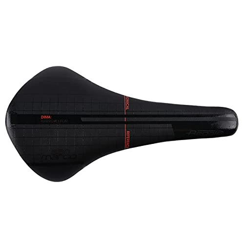 Mountain Bike Seat : Yaobuyao Comfortable Bike Seat, Lightweight Carbon Fiber Bicycle Saddle Cushion with Leather Cover for Road Bike and Mountain Bike