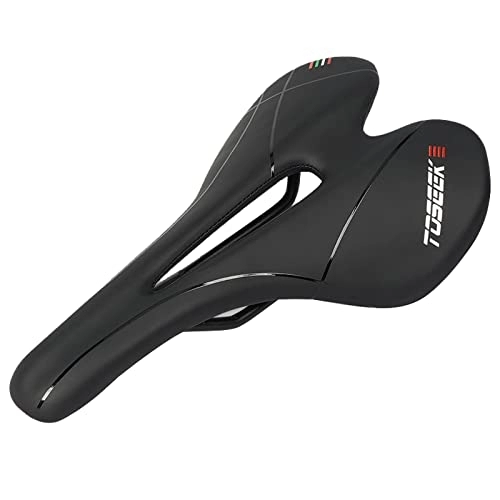 Mountain Bike Seat : YouLpoet Mountain Bike Road Bike MTB Lightweight Hollow Out Saddle Cushion Shockproof Bike Saddle Fixed Gear for Indoor Outdoor Cycling