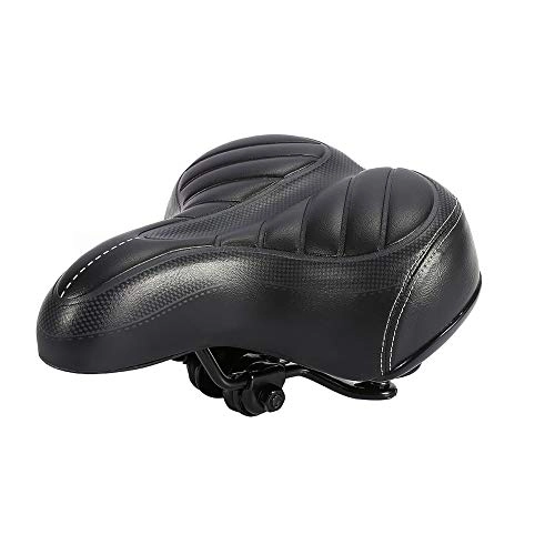 Mountain Bike Seat : ZCQBCY Bicycle Saddle Thicken Soft Cycling Cushion Shockproof Spring Mountain Road Bike Seat Comfortable Cycling Seat Pad