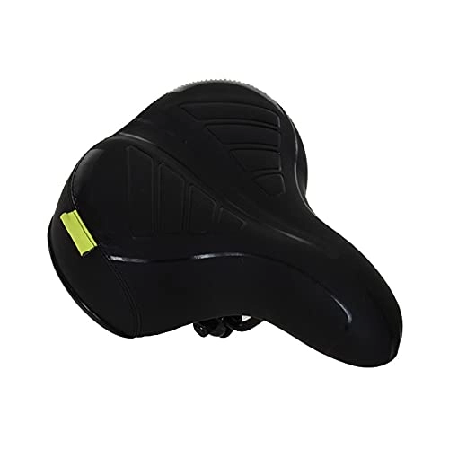 Mountain Bike Seat : ZHOUJ Bicycle Seat, Mountain Bike Seat, Front Narrow And Wide Rear Waterproof Frosted Groove Design Makes Riding More Comfortable And Not Easy To Deform (Black)