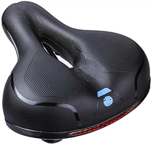 Mountain Bike Seat : ZHTY Oversized Comfort Bike Seat, Most Comfortable Extra Wide Soft Foam Padded Bicycle Seat Breathable Bicycle Saddle Seat Soft Thickened Mountain Bike seat