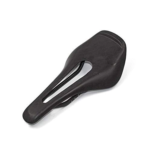 Mountain Bike Seat : Zixin Bicycle Seat, Bicycle Back Seat MTB PU Leather Soft Cushion Rear Rack Seat Ultralight Bicycle Saddle Carbon Full Carbon City Road Mountain