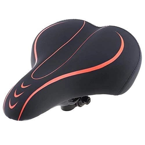 Mountain Bike Seat : Zixin Bike Bicycle Saddle, Hollow Ergonomic Bicycle Seat, Breathable Bike Seat Soft Breathable Design Durable Thicken Wide Mountain Bicycle