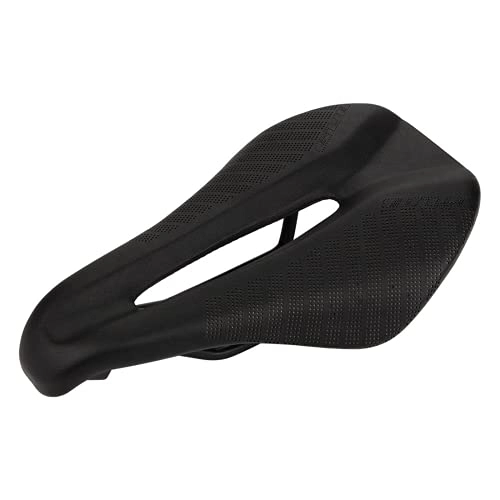 Mountain Bike Seat : Zjcpow Bicycle Seat Carbon Fiber+Leather Breathable Bicycle Saddle Comfort Lightweight Cycling Seat Cushion Pads For MTB Road Bike For Road Spin Stationary Mountain