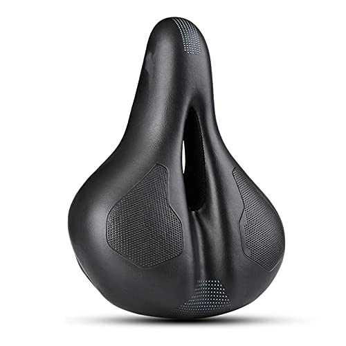 Mountain Bike Seat : Zjcpow Bicycle Seat Spring Base Soft Sponge Cushion Cycling MTB Bicycle Seat Outdoor Road Bike Saddle For Road Spin Stationary Mountain