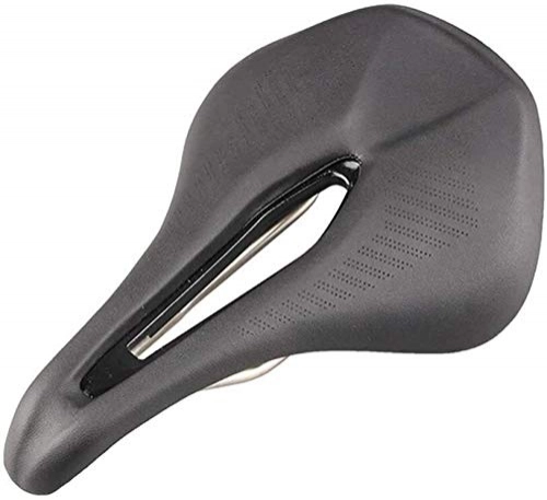 Mountain Bike Seat : ZLYY Bicycle Saddle, Leather Silicone Cushion, Super Light And Durable, Suitable for Racing Mountain Road Bikes