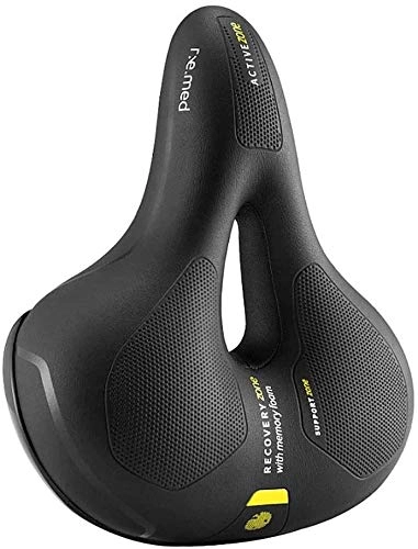 Mountain Bike Seat : ZLYY Bicycle Seat Cushion Breathable Mountain Bike Seat Cushion Waterproof Memory Foam Bicycle Saddle for All Types of Bicycles