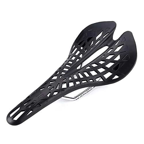 Mountain Bike Seat : ZOUBAA Bicycle Saddle Seat Cushion Spider Carbon Fiber PU Breathable Soft Cycling Accessories Mountain Road Bike Seats