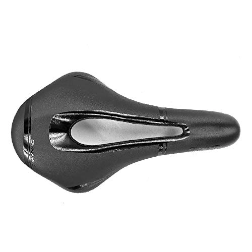 Mountain Bike Seat : ZXCZSF Full Carbon Fiber Bicycle saddle Open Fit Hollow Short Fit Carbon FX Racing Wide Bike Saddle For Road Mountain Cycling Seat