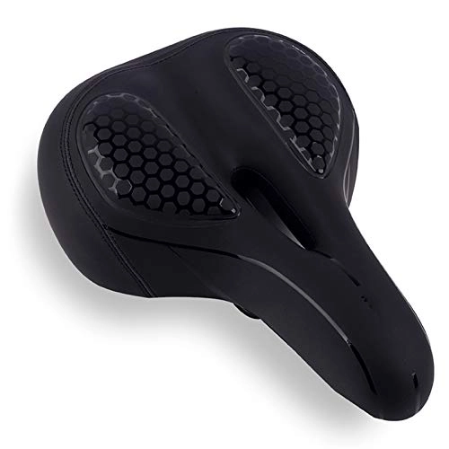Mountain Bike Seat : ZYZYP Saddles Ergonomic Hollow And Breathable Bicycle Seat, Suitable For Mountain Bike, Folding Bike And Road Bike Seat [Black] bike seat