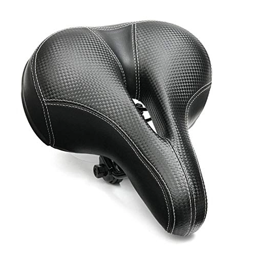 Mountain Bike Seat : ZYZYP Saddles Mountain Bike Bicycle Seat Soft And Comfortable Big Butt Saddle 3D Rubber Seat Spring Thickened Foam Soft Rubber bike seat