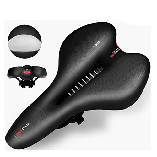 Mountain Bike Seat : ZZTHJSM Bike Seat Comfort, Bicycle Seat Cushion, Hollow And Breathable, Thicken Bike Saddle, Comfortable Soft, Shockproof, for Mountain Bike Seats, A2