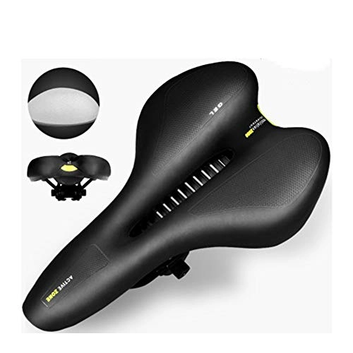 Mountain Bike Seat : ZZTHJSM Bike Seat Comfort, Bicycle Seat Cushion, Hollow And Breathable, Thicken Bike Saddle, Comfortable Soft, Shockproof, for Mountain Bike Seats, A3