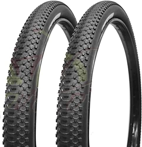 Mountain Bike Tyres : 2 COVERS 27.5 X 2.10 (54-584) 27.5 MOUNTAIN BIKE TIRES RIGID BICYCLE MTB BIKE