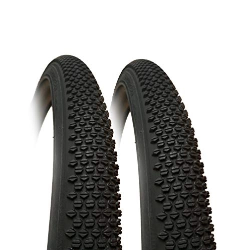 Mountain Bike Tyres : 2 Pack - 29 x 2.25 (29er) Mountain Bike Tyre - Super Fast Low Rolling resistance, Fine Tread (58-622)