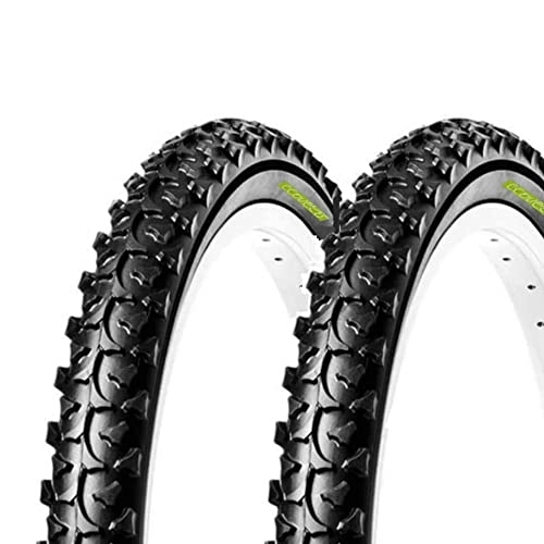 Mountain Bike Tyres : 2 Tires 14x1.75 (47-254) Black Tires Tasseled Mountain Bike Tires Kids