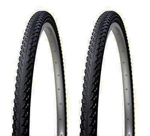 Mountain Bike Tyres : 2 x Pneumatic Tyres Cover Technology PRBB for Hybrid MTB and Trekking Bike 26 inch x 1.90 3707
