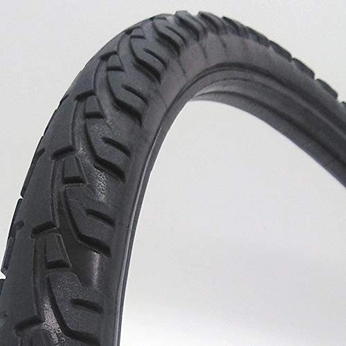 Mountain Bike Tyres : 24 Inch Bicycle Cycling Solid Tire 24×1.50 / 24×1.75 / 24×1.95 / 24×2.125 Inch Bike Tubeless Tyre Wheel For Mountain Bike (Color : 24×1.50)