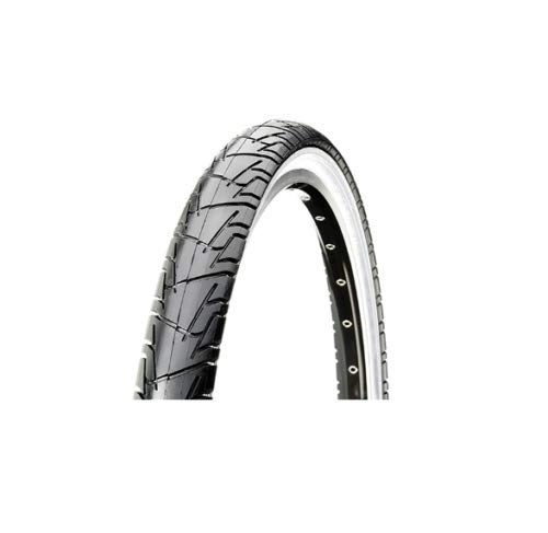 Mountain Bike Tyres : 26 x 2.125 (57-559) WHITEWALL MTB OR CRUISER BIKE TYRE VERY SMART DESIGN & LOOKS SUITS ELECTRA SCHWINN GT MONGOOSE AND ALL LEADING CYCLE BRANDS (Pair Tyres)
