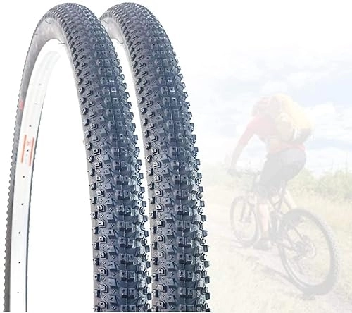 Mountain Bike Tyres : 26X1.95 Bike Tires, Non-slip and Wear-resistant Off-road Tires, 30tpi Thin-edged Lightweight Tire Accessories for Mountain Bikes, 2pcs