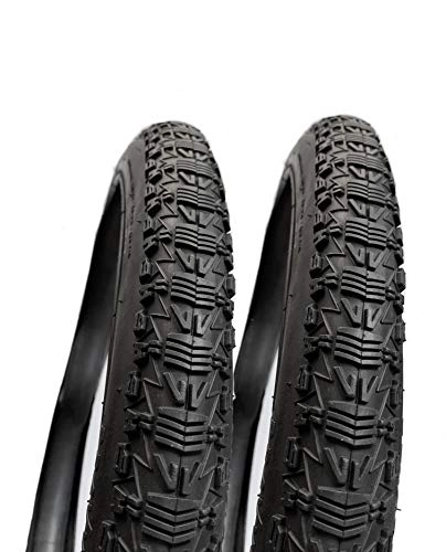 Mountain Bike Tyres : 2x 27.5" X 2.10 MTB Mountain Bike Tyres 650b / 54-584 - Fast Rolling & High Grip