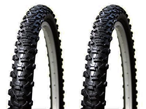 Mountain Bike Tyres : 2x "Pneumatic Cover Anti Puncture Proof Technology prbb Mountain Bike MTB 26x 2.03706