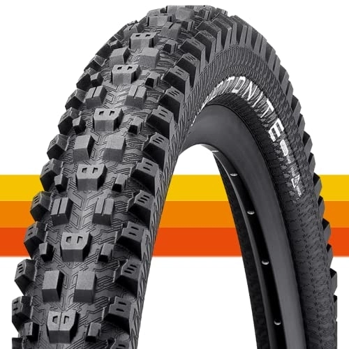 Mountain Bike Tyres : AMERICAN CLASSIC 27.5"x2.5" Mountain Bike Tire, Tectonite Trail Bike, Replacement Front Tire for Mountain Bicycle (Black)