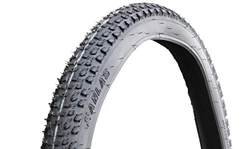 Mountain Bike Tyres : Anlas 26" Wheel 26" x 2.10" Mountain Bike Bicycle Replacement Tyre Knobbly Off-Road Black (One Tyre)