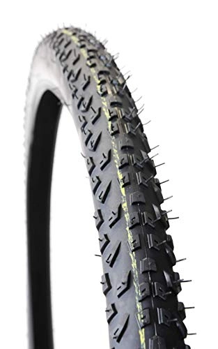 Mountain Bike Tyres : Anlas 29" x 2.10" 29er Mountain Bike Off-Road Knobbly Tread Bicycle Replacement Tyre Black (Two Tyres)