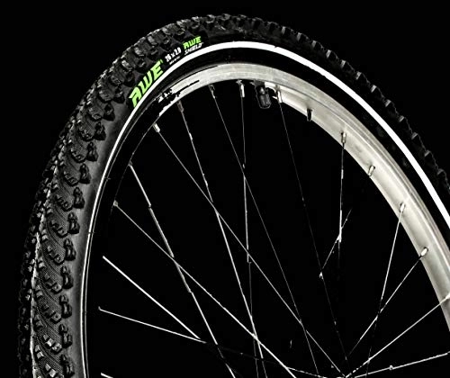 Mountain Bike Tyres : AWE® SUPER BRIGHT HIGH VISIBILITY REFLECTIVE PUNCTURE PROTECTION 26" x 2.0 MTB Tyre