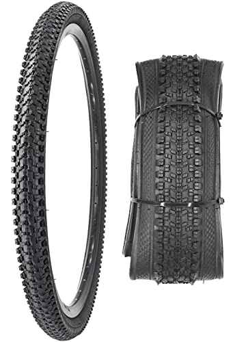 Mountain Bike Tyres : Bike Tire 24 / 26 x 1.95 Inch Folding Bead Replacement Bike Tire for Mountain Bike MTB (26 x 1.95)