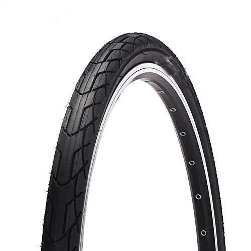 Mountain Bike Tyres : Bike Tires 26 x 1.5 Commuter / Urban / Cruiser / Hybrid Bicycle Tires Road Mtb Bike Tyre Wire Beads Solid Bike Tires For Bicycle (Color : Blue)