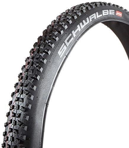 Mountain Bike Tyres : Cicli Bonin Unisex's Schwalbe Rocket Ron Addix Speed Tl Easy Snakeskin Tyres, Black, One Size