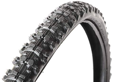 Mountain Bike Tyres : Claud Butler Explorer 26" x 2.10" Mountain Bike Puncture Protection Guard Tyre Off-Road Knobbly MTB (Two Tyres)