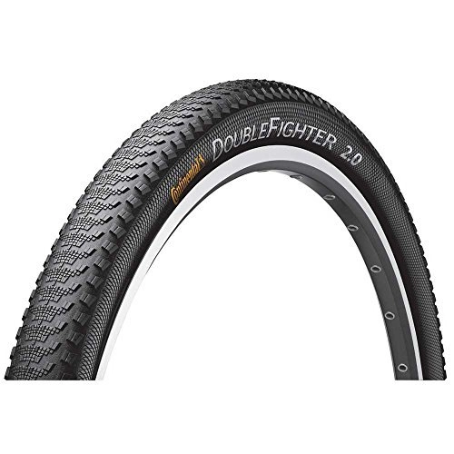 Mountain Bike Tyres : Continental Double Fighter III Mountain Bike Tyre 29 x 2.0 wired 50-622