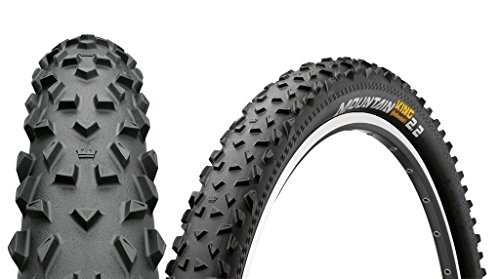 Mountain Bike Tyres : Continental Mountain King 2.2 0100461 MTB Tyres 29 x 2.20 (55-622) Black