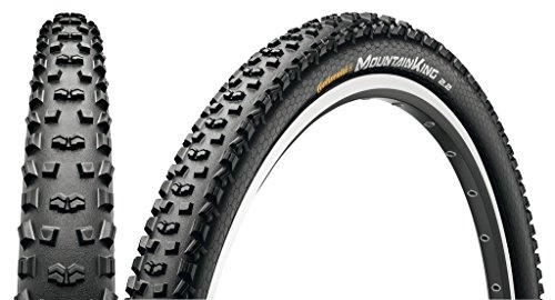Mountain Bike Tyres : Continental Mountain King II Mountain Bike Tyre 27.5Folding, black