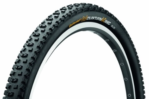 Mountain Bike Tyres : Continental Mountain King II RaceSport 26 x 2.2 Black Chili Folding Tyre