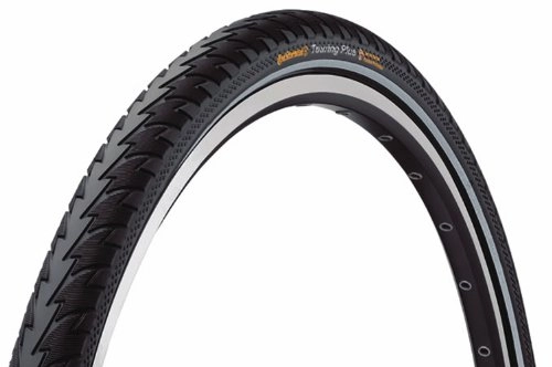 Mountain Bike Tyres : Continental Touring Plus Reflex Bike Tire, Black, 700cm x 47