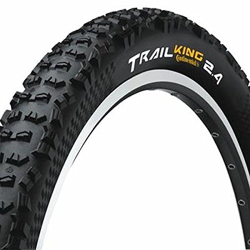 Mountain Bike Tyres : Continental Trail King Black 26 x 2.2 Foldable BlackChili ProTection