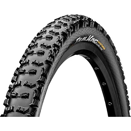 Mountain Bike Tyres : Continental Trail King II Performance 2.4 Bike Tyre 27" black 2019 26 inch Mountian bike tyre