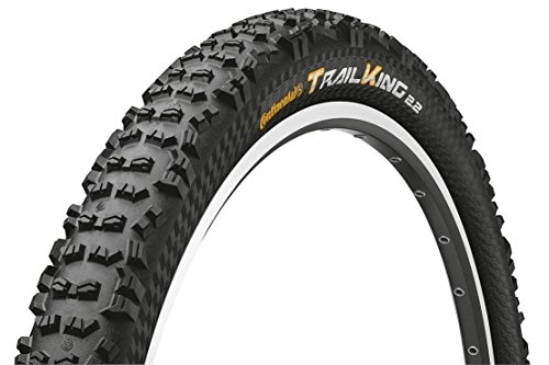 Mountain Bike Tyres : Continental Trail King MTB Bicycle Tire (26x2.4, Wire Beaded)